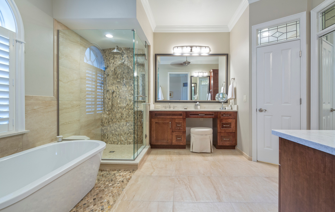 Remodeled Master Bathroom